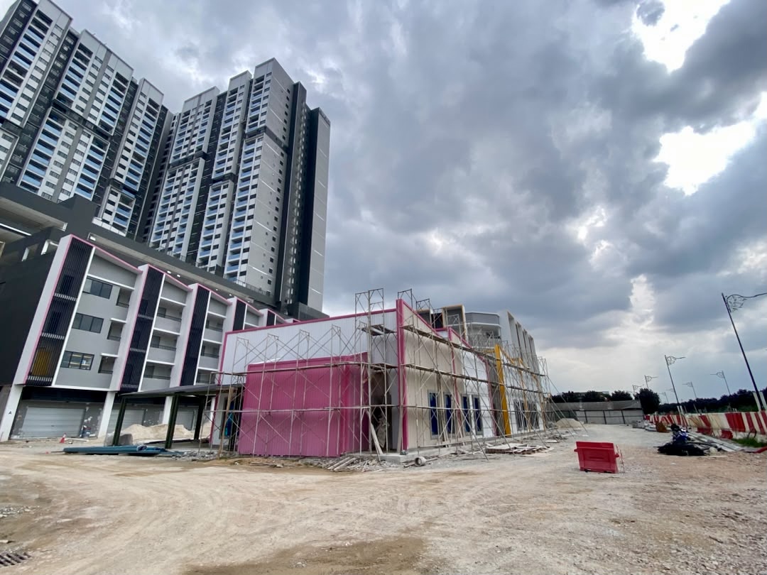 Santai 1 Square Site Progress as at 1 Aug 2026